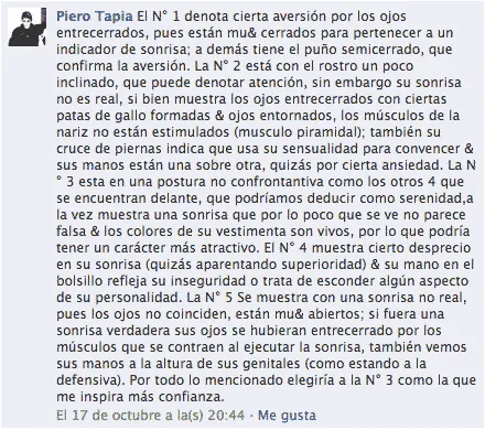Comentario de Piero Tapia, ganador del sorteo del cupo del diplomado