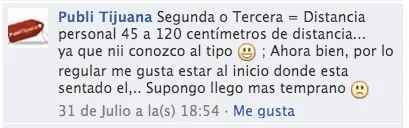 Respuesta de Publi Tijuana al acertijo de las sillas