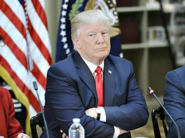 No es común que Trump asuma estas actitudes, pero aquí un ejemplo.
