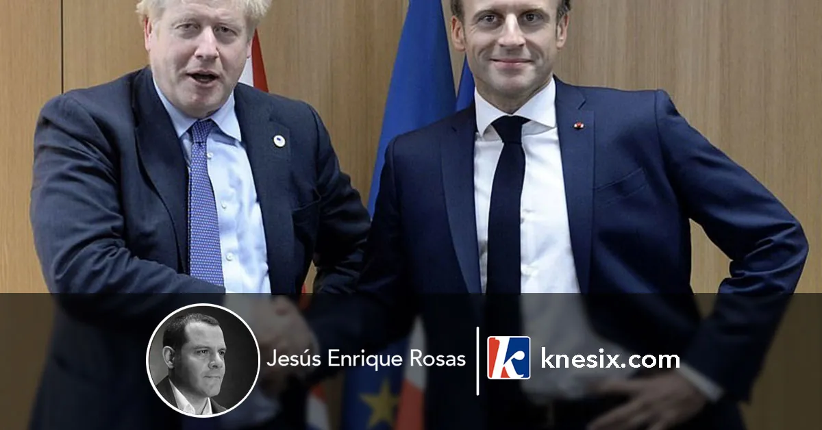 Análisis del lenguaje corporal de Boris Johnson y Emmanuel Macron